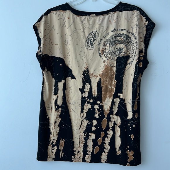NWOT Desigual cotton boho top - Picture 6 of 7